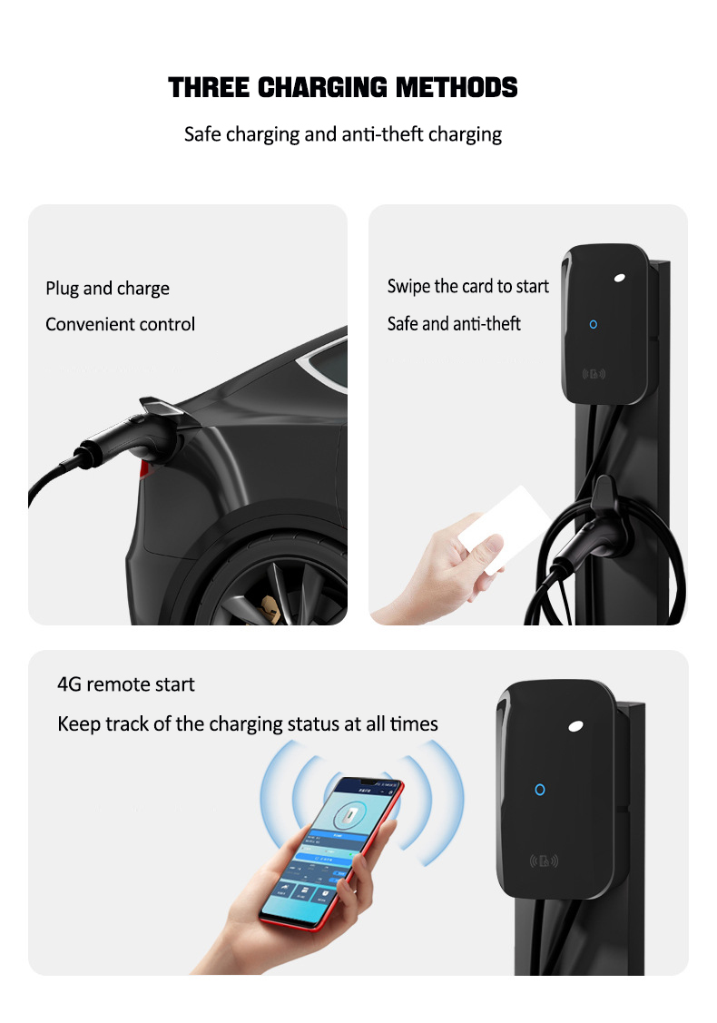 S4 7KW household vehicle charging Station 