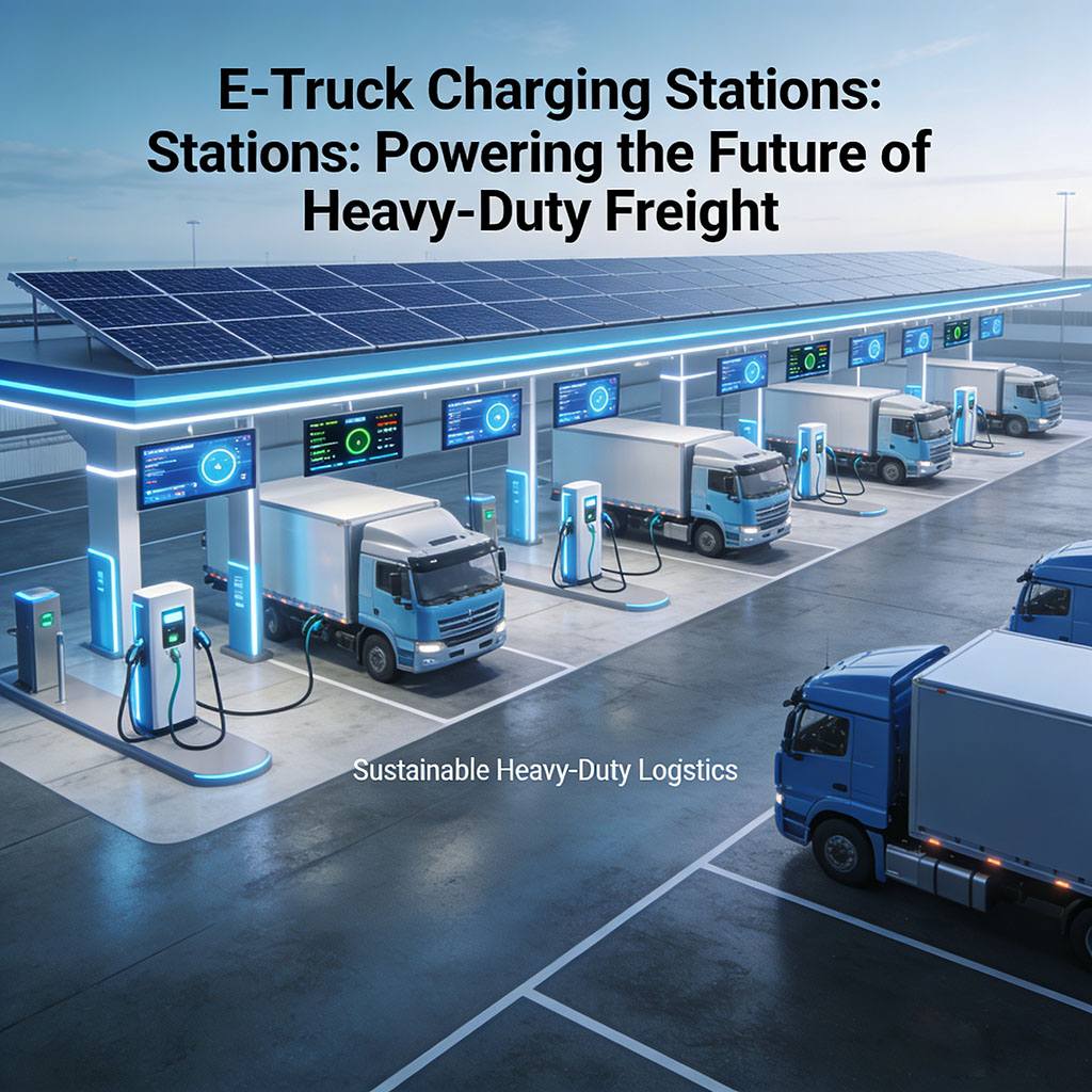 E-Truck Charging Stations